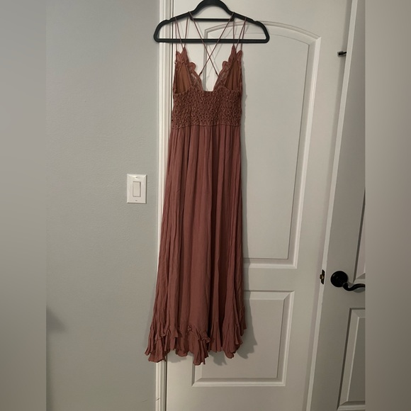 ❤️FP One Adella Maxi Slip Dress, in Rose - Picture 4 of 4